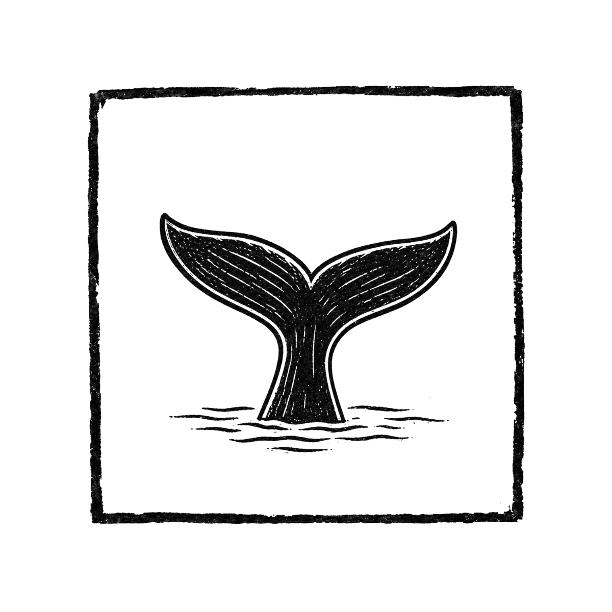 Linocut Coastal Mini Print (Individuals)