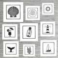 Build Your Own Linocut Coastal Mini Print Set