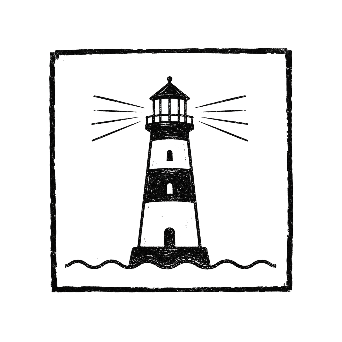 Build Your Own Linocut Coastal Mini Print Set