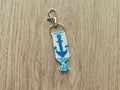 Anchor Hand-Knotted Alpha Keychain