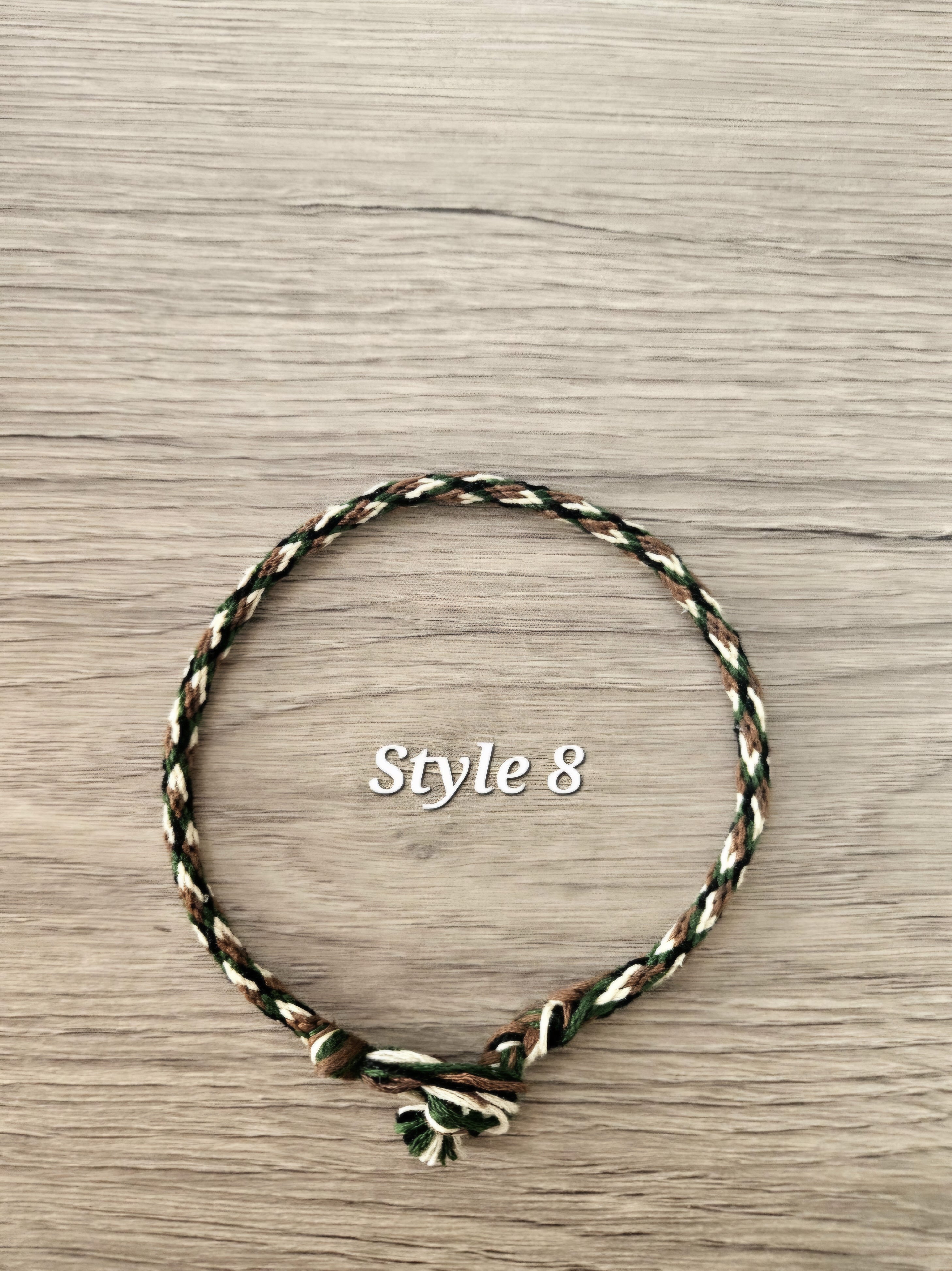 Hand-Woven Kumihimo Braided Bracelet