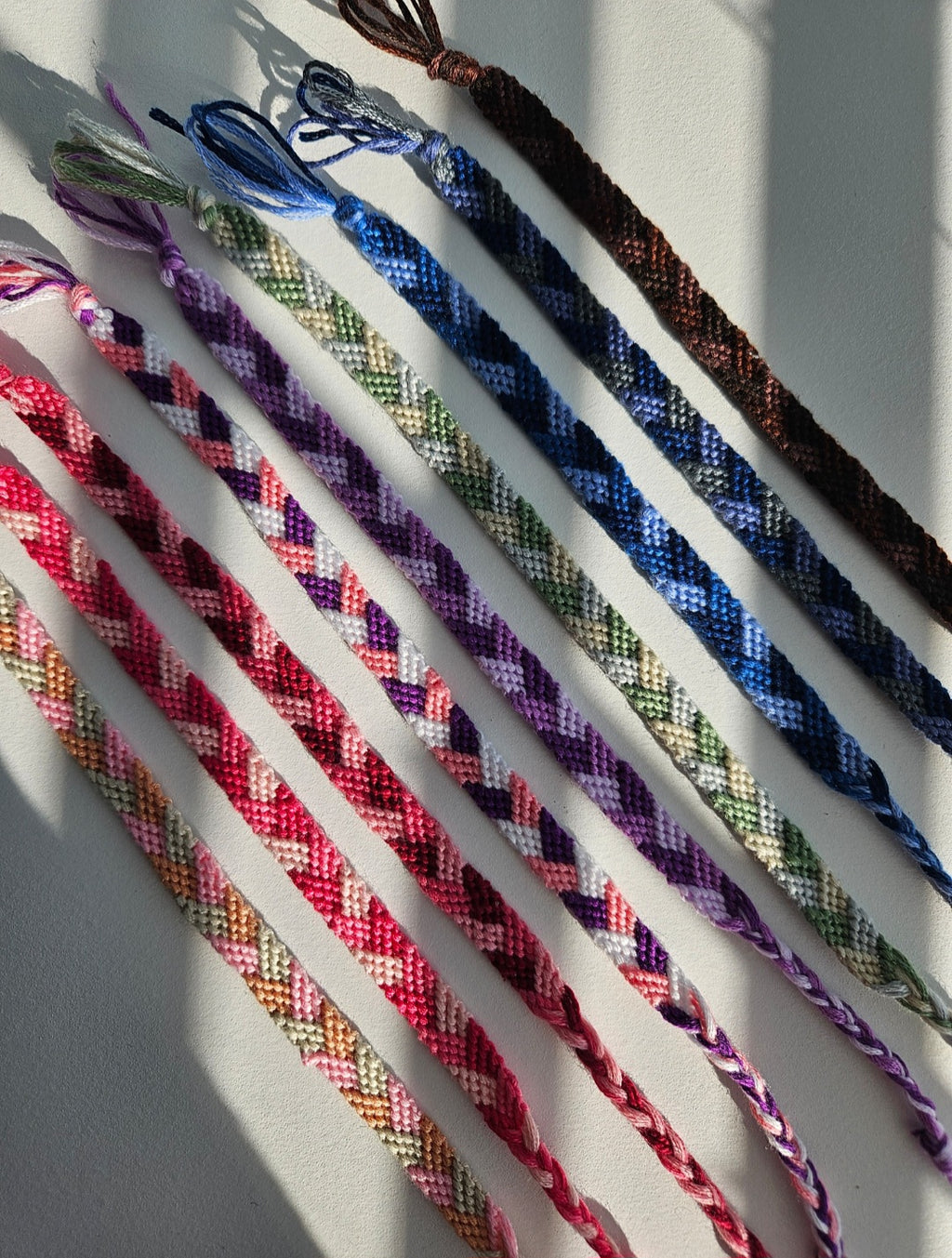 Block Pattern Friendship Bracelet