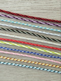 Birth Month Kumihimo Yarn Bracelet