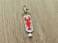 Lobster Hand-Knotted Alpha Keychain