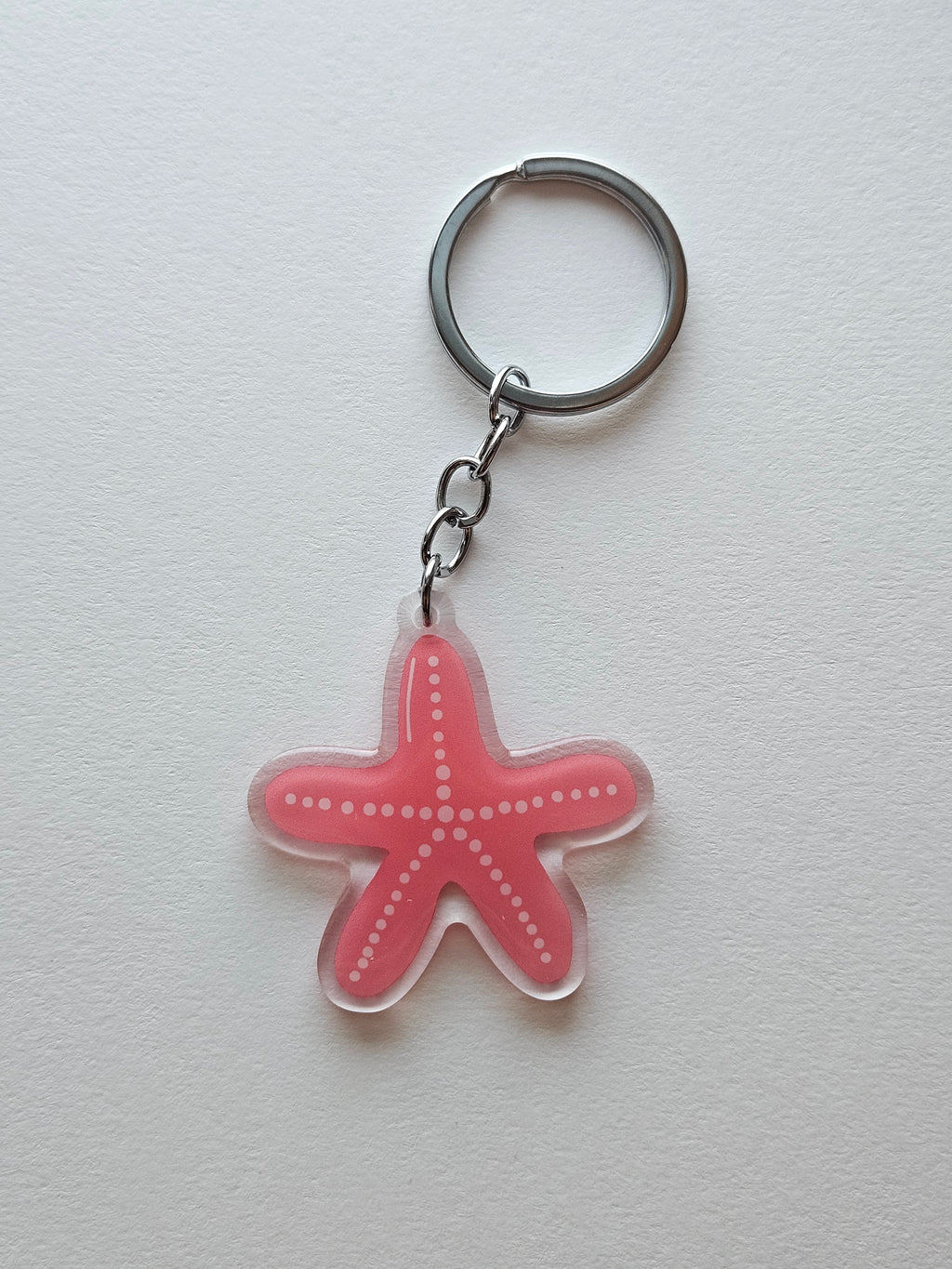 Coastal Acrylic Keychain Collection | Beach Bag Charm & Keyring