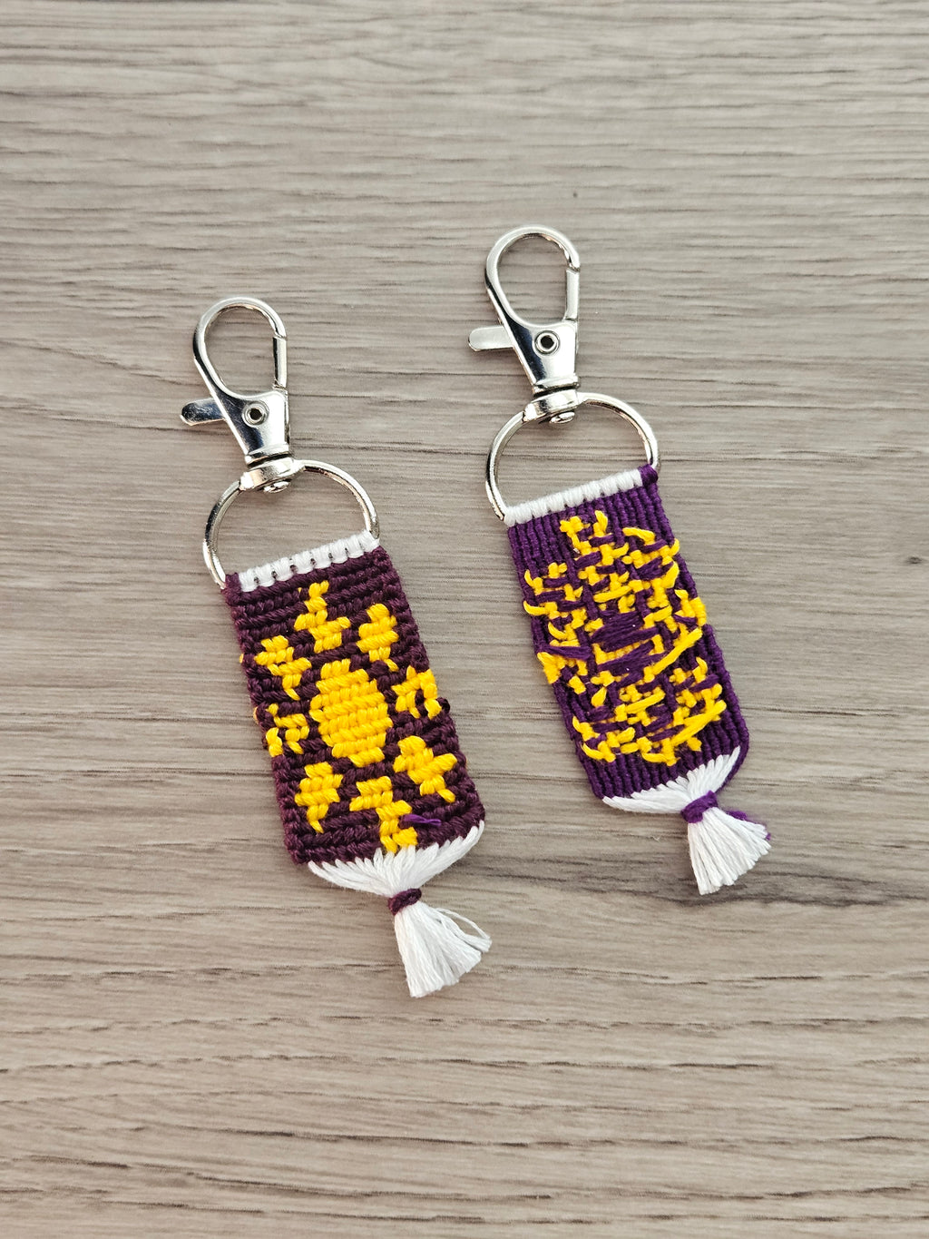 Sun Hand-Knotted Alpha Keychain