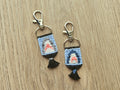 Shark Hand-Knotted Alpha Keychain