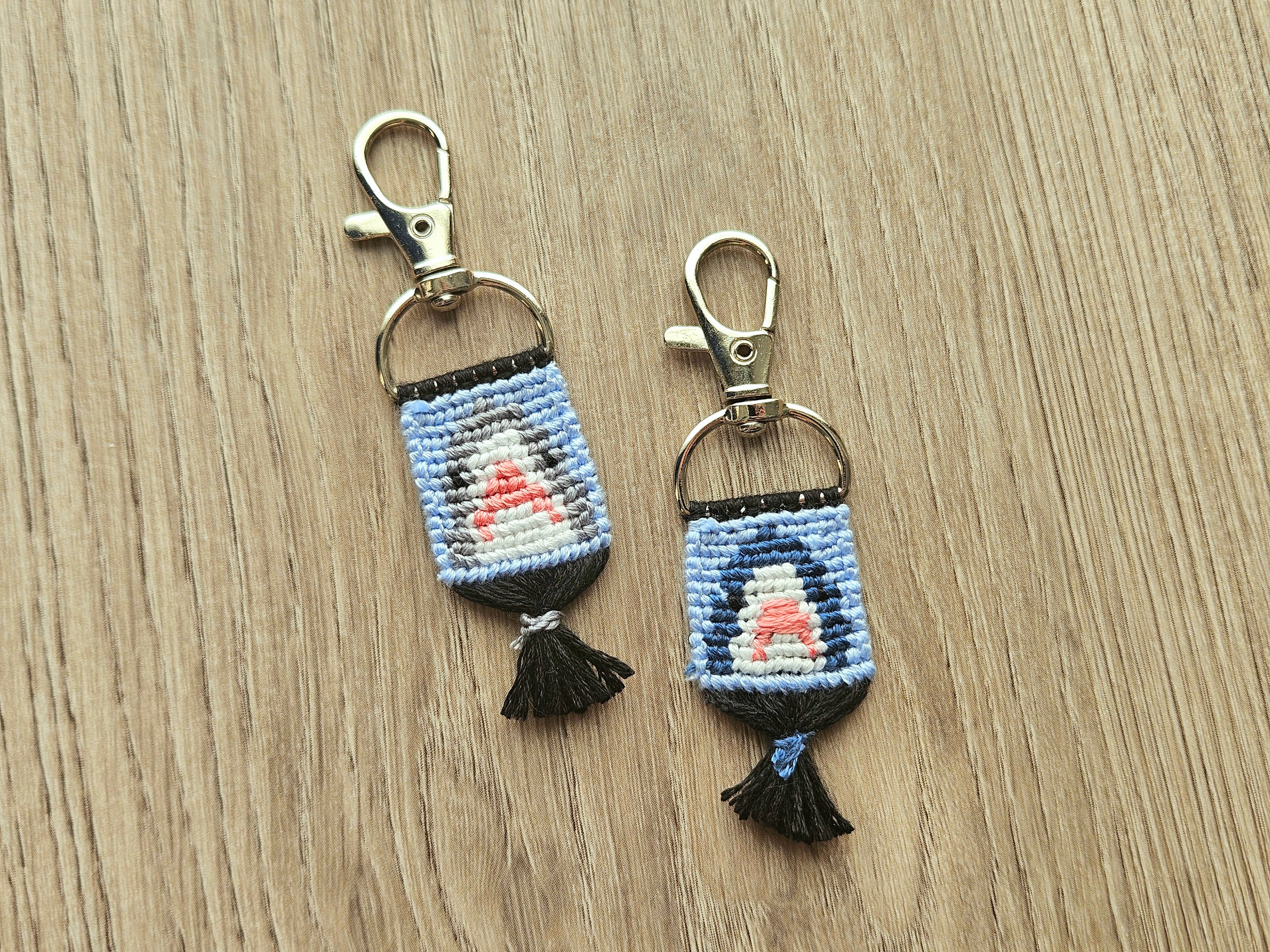 Shark Hand-Knotted Alpha Keychain