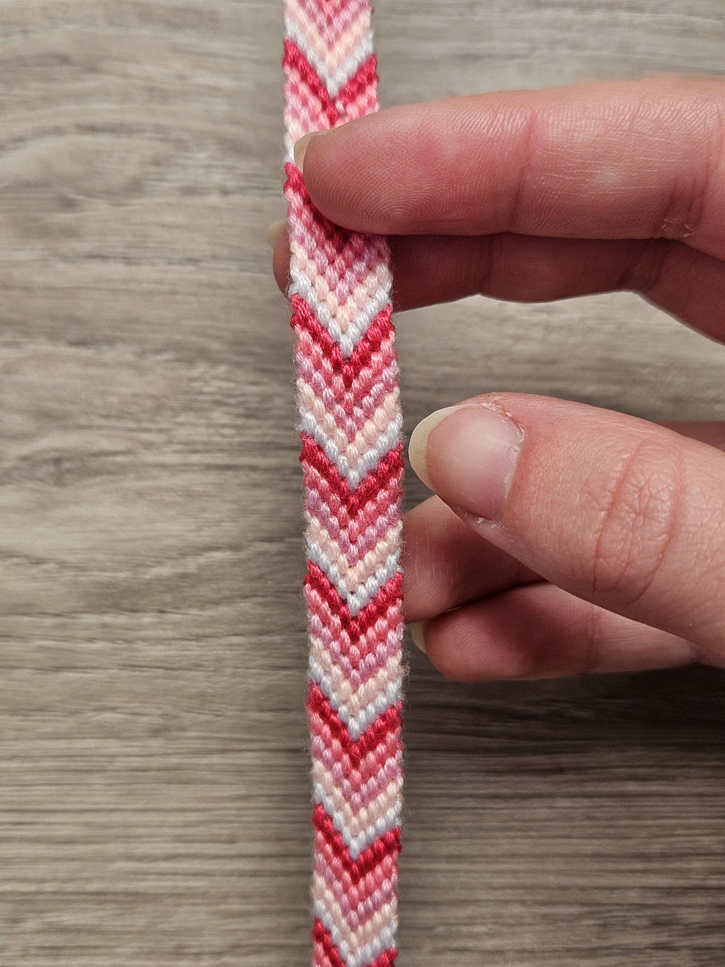 Valentine's Day Friendship Bracelets | Heart & Chevron Styles